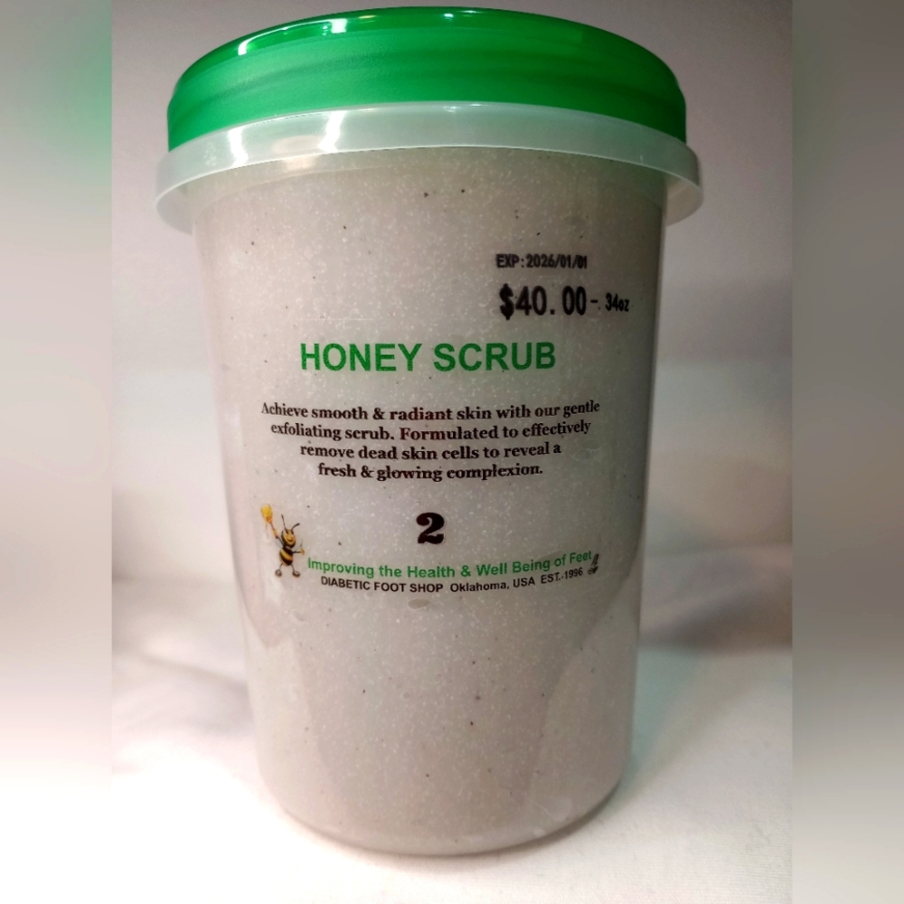 Honey Scrub 34oz